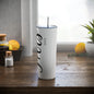 Mrs 2023 Bride Skinny Steel Tumbler with Straw, 20oz | Perfect Gift for Her | Perfect Gift for Bride