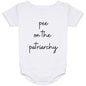 Pee on the Patriarchy Funny Baby Onesie 24 Month