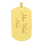 To My Son Proud Father Dog Tag | Perfect Gift for Son | Meaningful Gift from Father to Son