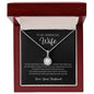 To My Wife Enchanted Necklace for Her | Perfect Gift for Anniversary, Birthday, Holiday Gift, Valentines day | Perfect Gift for Wife
