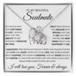 To My Soulmate Enchanted Necklace for Her | Perfect Gift for Anniversary, Birthday, Holiday Gift, Valentines day | Perfect Gift for Your Soulmate