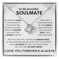 Enchanted Love Knot Necklace for Soulmate | Perfect Gift For Her | Gift For Wife, Girlfriend, Soulmate, Significant Other | Christmas Gift, Birthday, Anniversary, Monthaversary