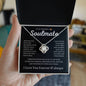 To My Soulmate Necklace for Her | Perfect Enchanted Gift for Anniversary, Birthday, Holiday Gift, Valentines day | Perfect Gift for Soulmate