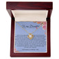 To My Daughter On Your Wedding Day Perfect Gift | Stunning Necklace For Daughter On Wedding Day