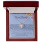 To My Daughter On Your Wedding Day Perfect Gift | Stunning Necklace For Daughter On Wedding Day