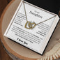 To My Daughter I Love You Stunning Necklace | Enchanting Gift for Daughter for Birthday, Christmas, Graduation | Perfect Necklace for Her