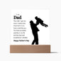 Dad Acrylic Art | Perfect Father's Day Gift