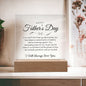 Father's Day Acrylic Art Gift | Perfect Gift For Dad
