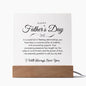 Father's Day Acrylic Art Gift | Perfect Gift For Dad