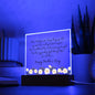 Acrylic Art Plaque for Mom | Perfect Mother's Day Gift