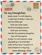Gift for Daughter | Plush Fleece Blanket - 30x40
