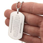 Grandson Dog Tag | Perfect Gift For Grandson