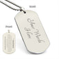 Grandson Dog Tag | Perfect Gift For Grandson
