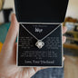 Love Knot Necklace for Wife