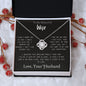 Love Knot Necklace for Wife