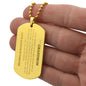 Grandson Dog Tag | Perfect Gift For Grandson