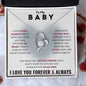 To My Baby | Stunning Necklace Gift