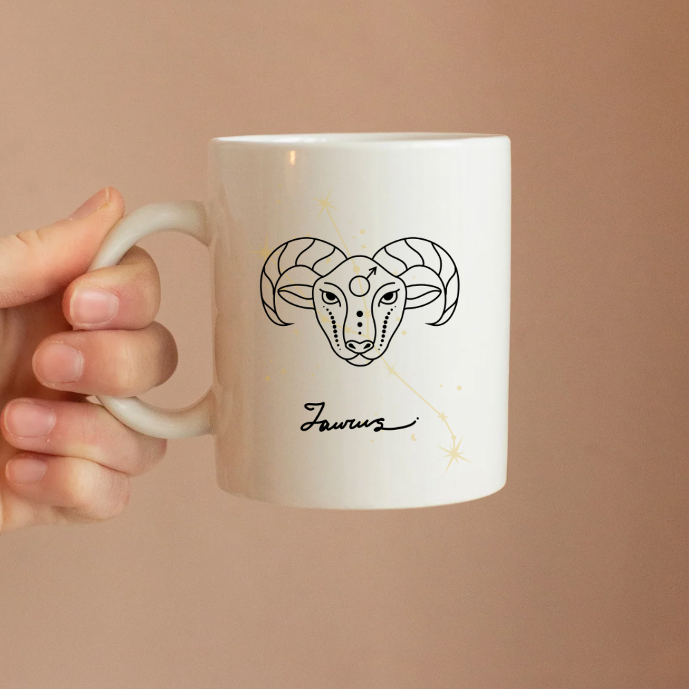 Taurus Zodiac Magic Mug | Perfect Birthday Gift