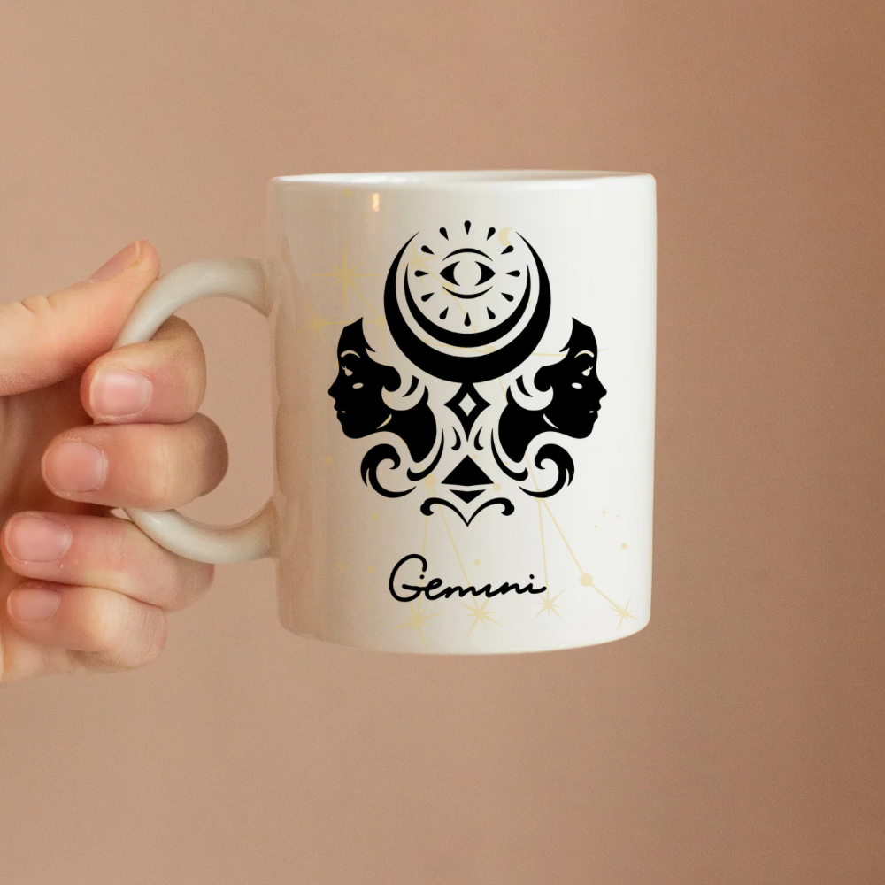 Gemini Zodiac Magic Mug | Perfect Birthday Gift