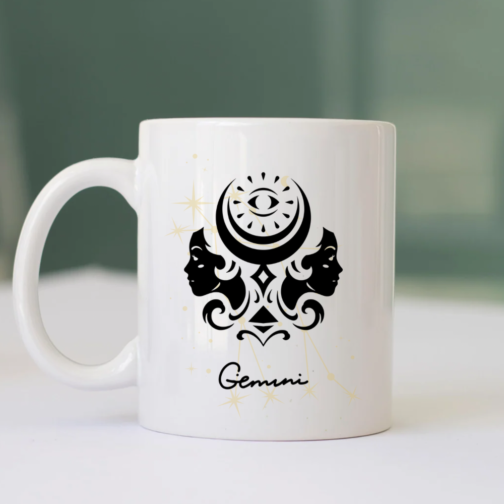 Gemini Zodiac Magic Mug | Perfect Birthday Gift