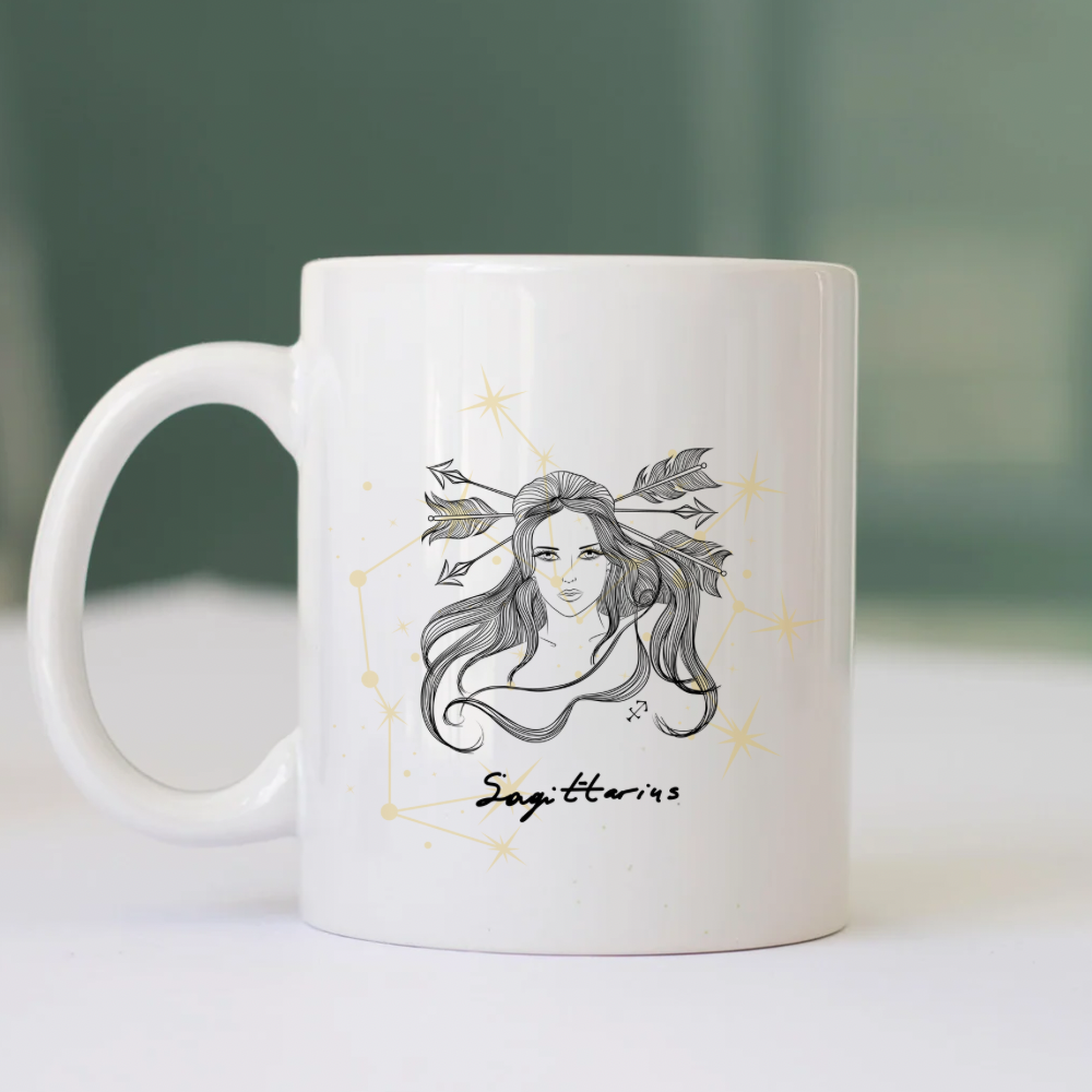 Sagittarius Zodiac Magic Mug | Perfect Birthday Gift