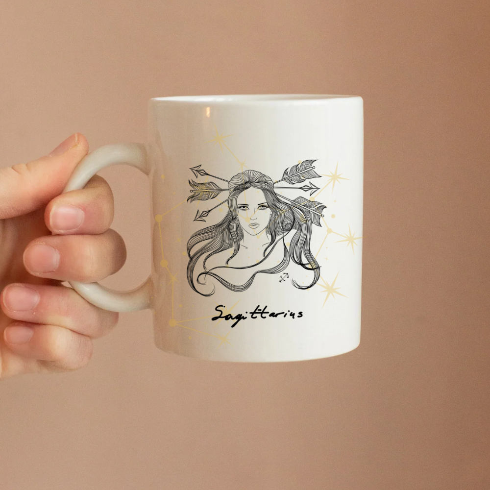 Sagittarius Zodiac Magic Mug | Perfect Birthday Gift