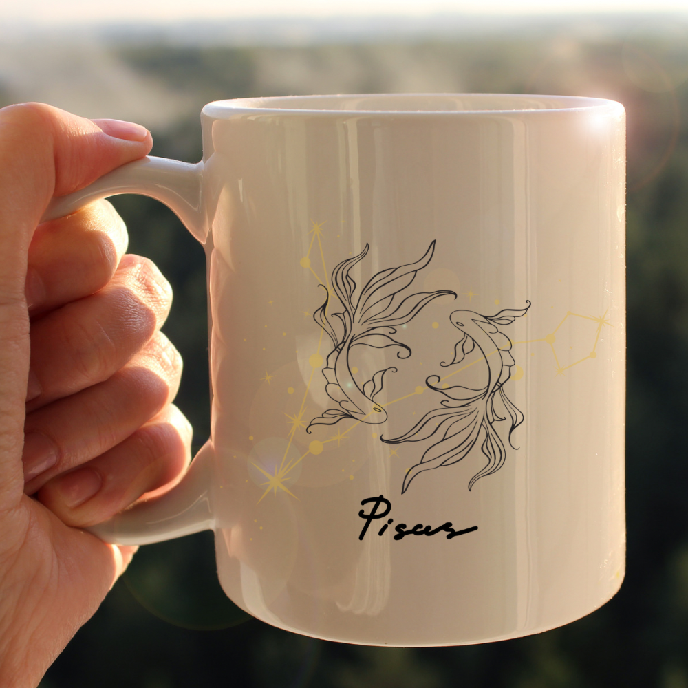 Pisces Zodiac Magic Mug | Perfect Birthday Gift