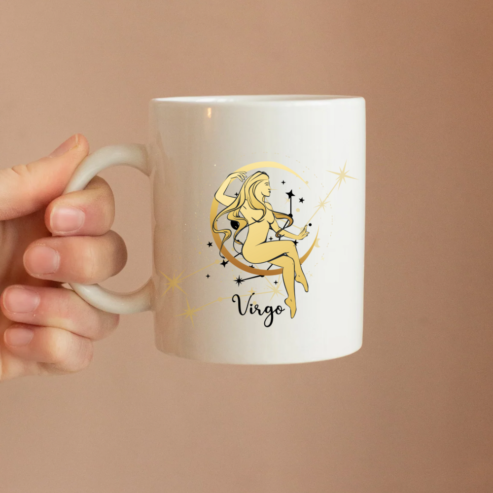 Virgo Zodiac Magic Mug | Perfect Birthday Gift