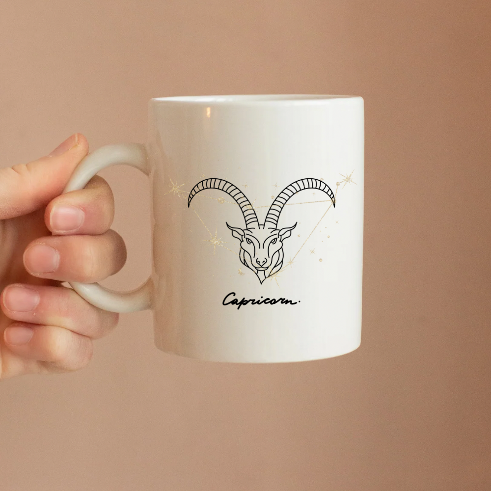 Capricorn Zodiac Magic Mug | Perfect Birthday Gift