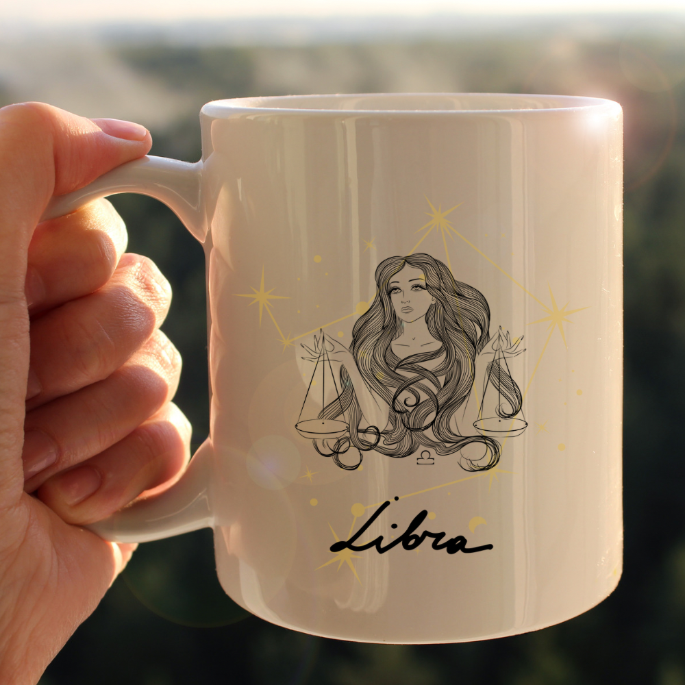 Libra Zodiac Magic Mug | Perfect Birthday Gift