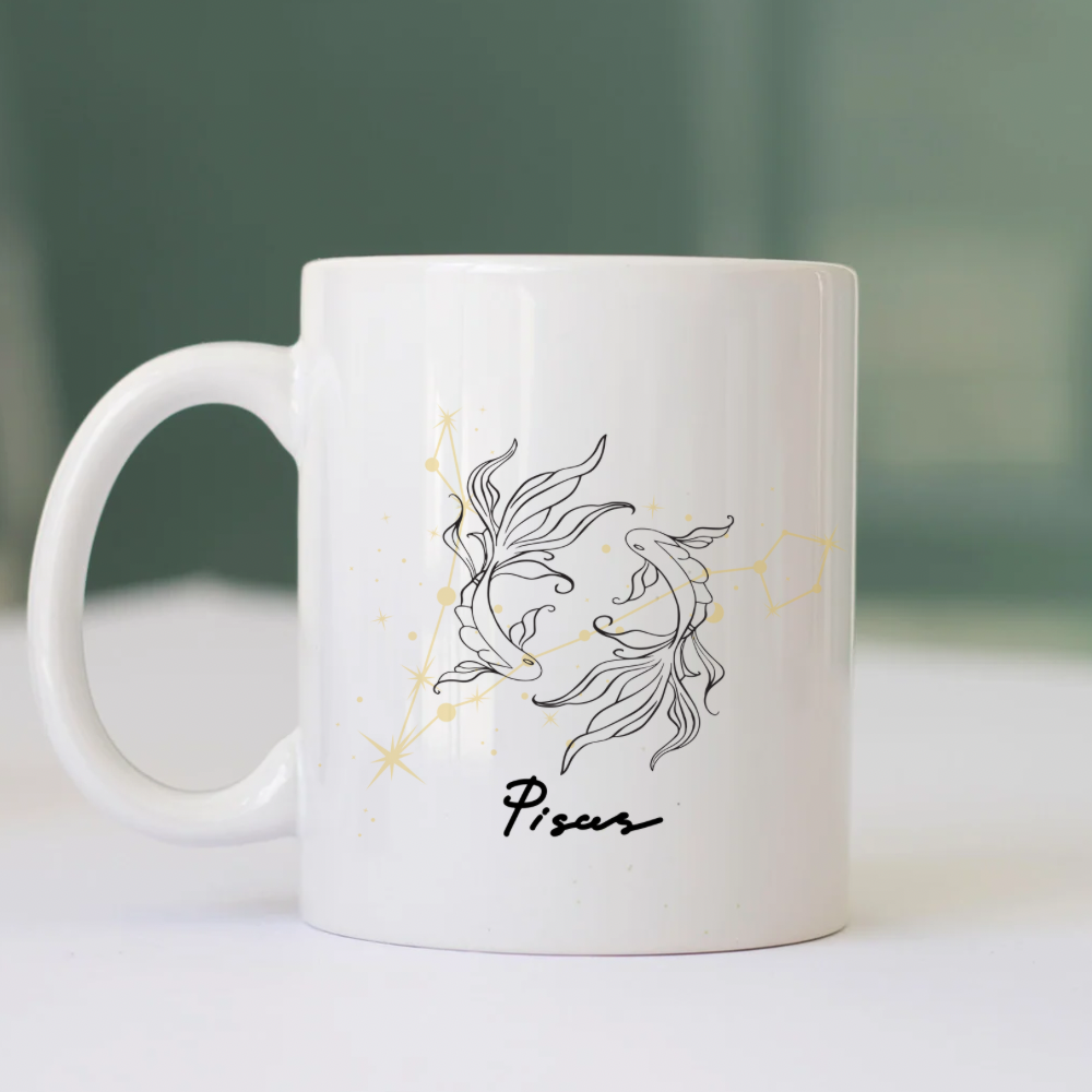 Pisces Zodiac Magic Mug | Perfect Birthday Gift