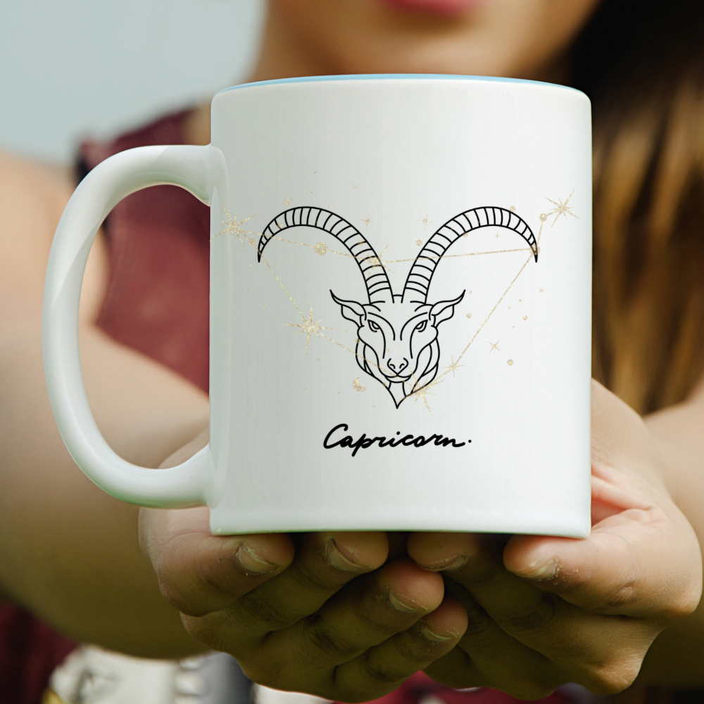 Capricorn Zodiac Magic Mug | Perfect Birthday Gift