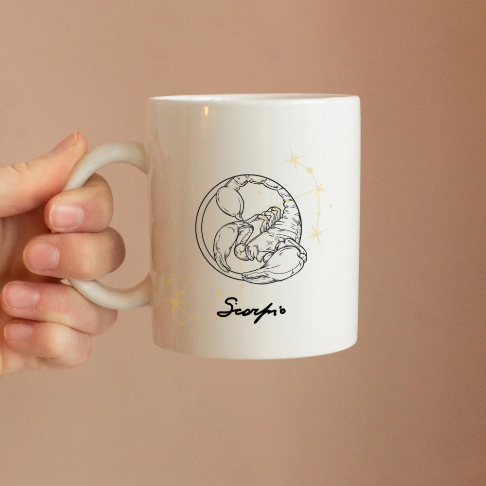 Scorpio Zodiac Magic Mug | Perfect Birthday Gift