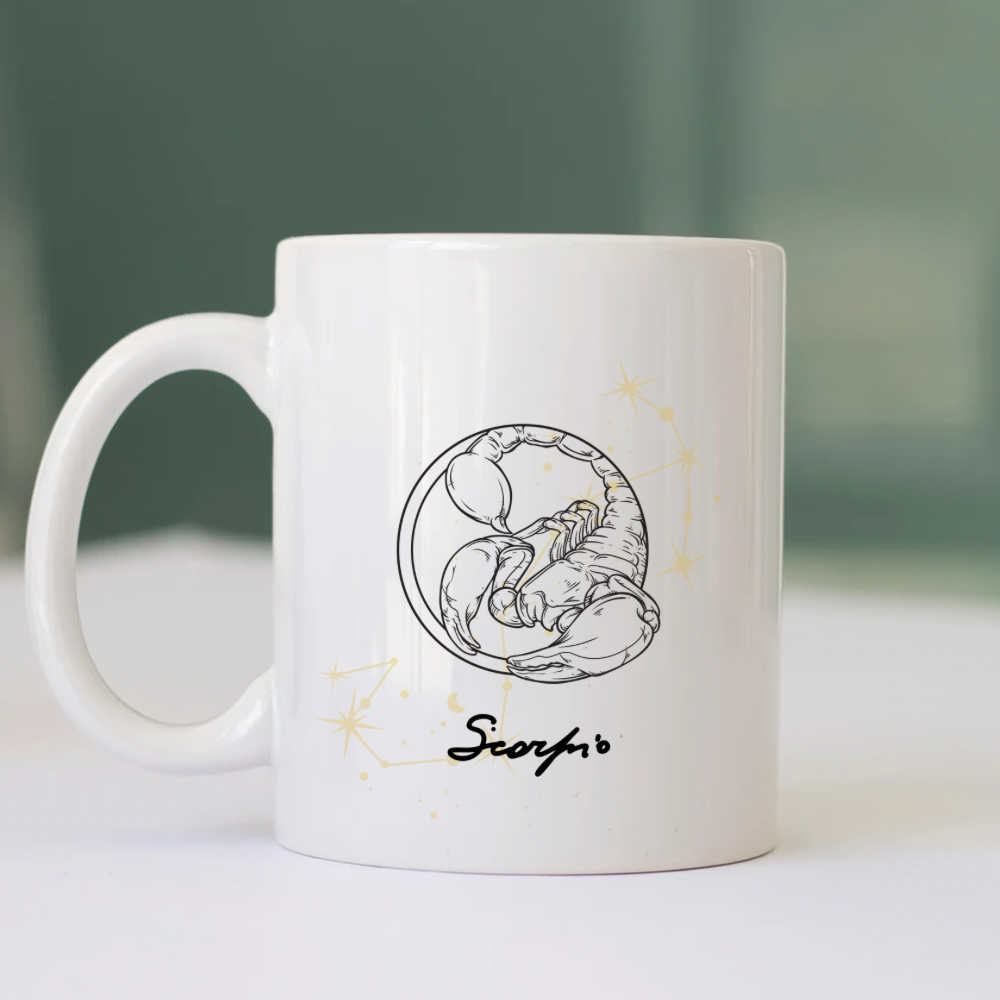 Scorpio Zodiac Magic Mug | Perfect Birthday Gift