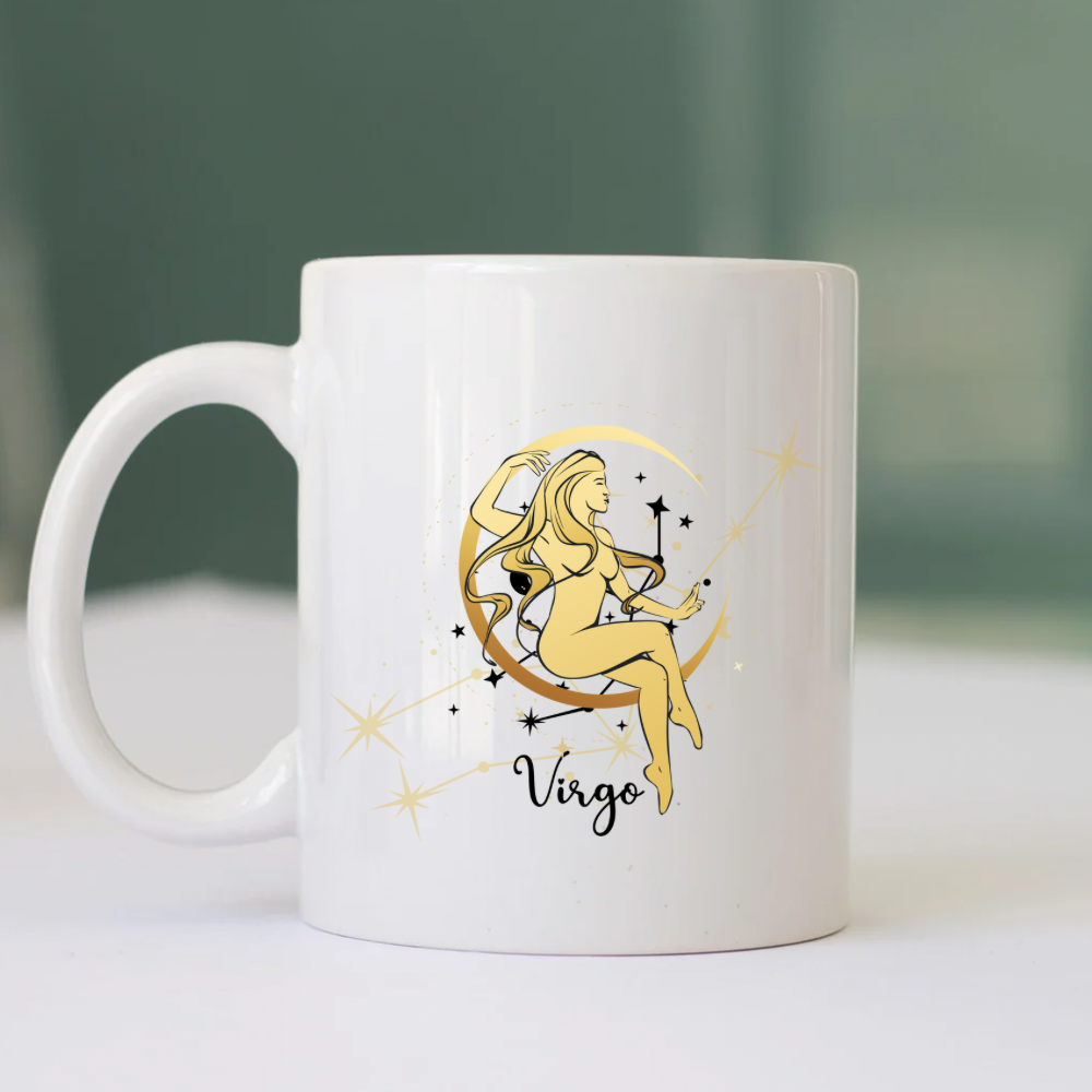 Virgo Zodiac Magic Mug | Perfect Birthday Gift