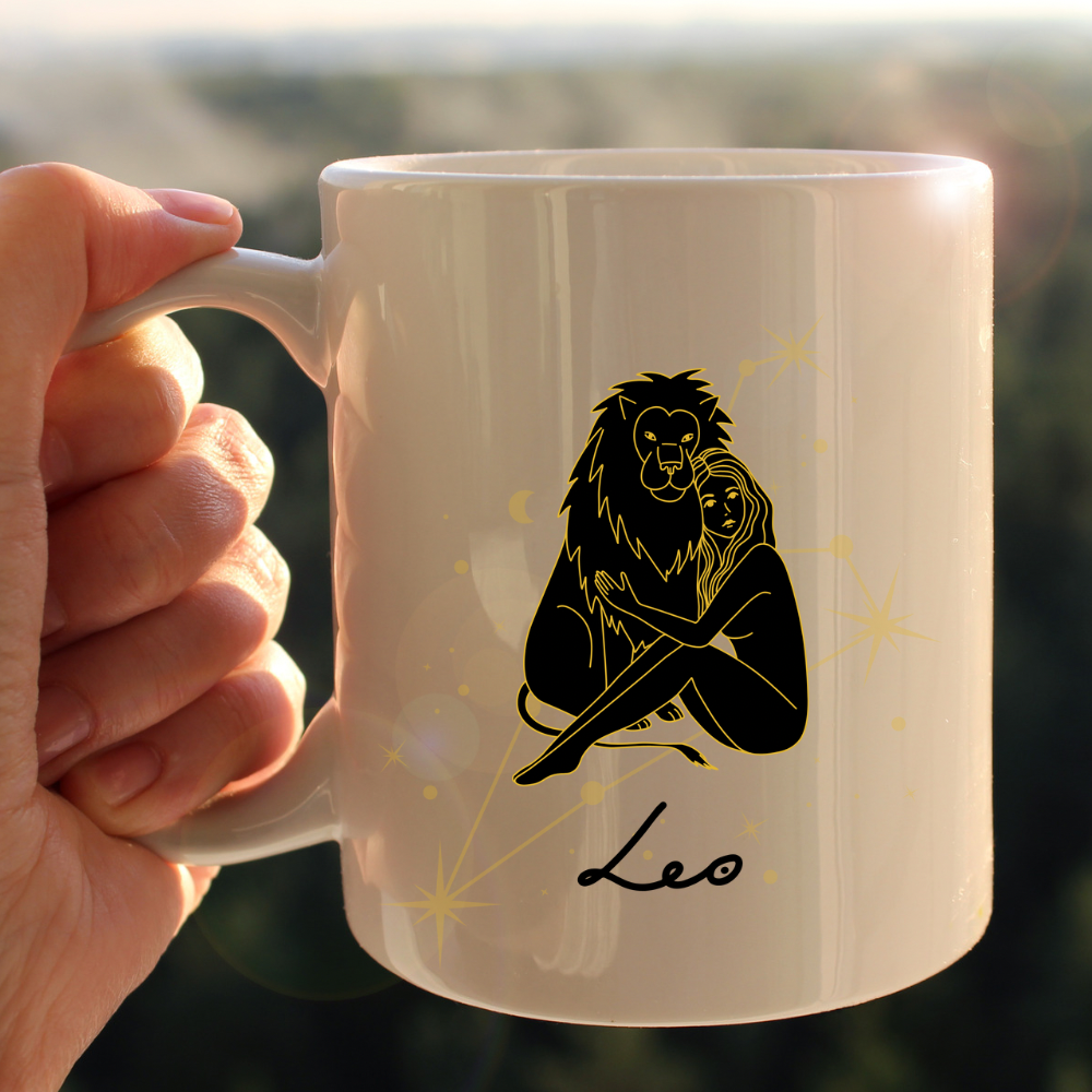 Leo Zodiac Magic Mug | Perfect Birthday Gift