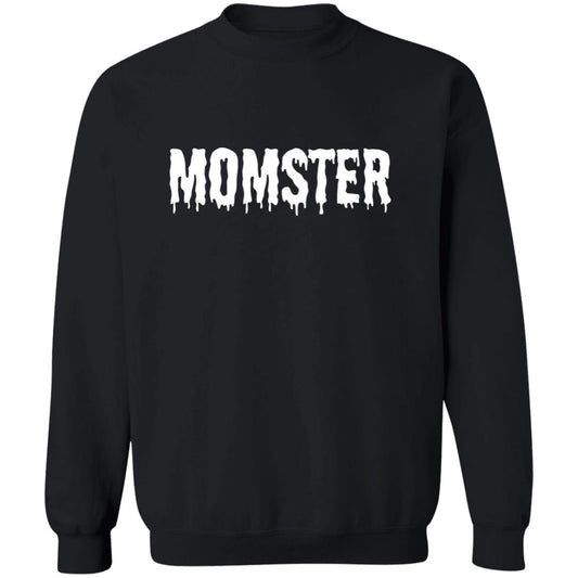 MOMSTER Crewneck Pullover Sweatshirt | Perfect Gift for Mom | Perfect Halloween Shirt for Moms | Mom Fall Apparel