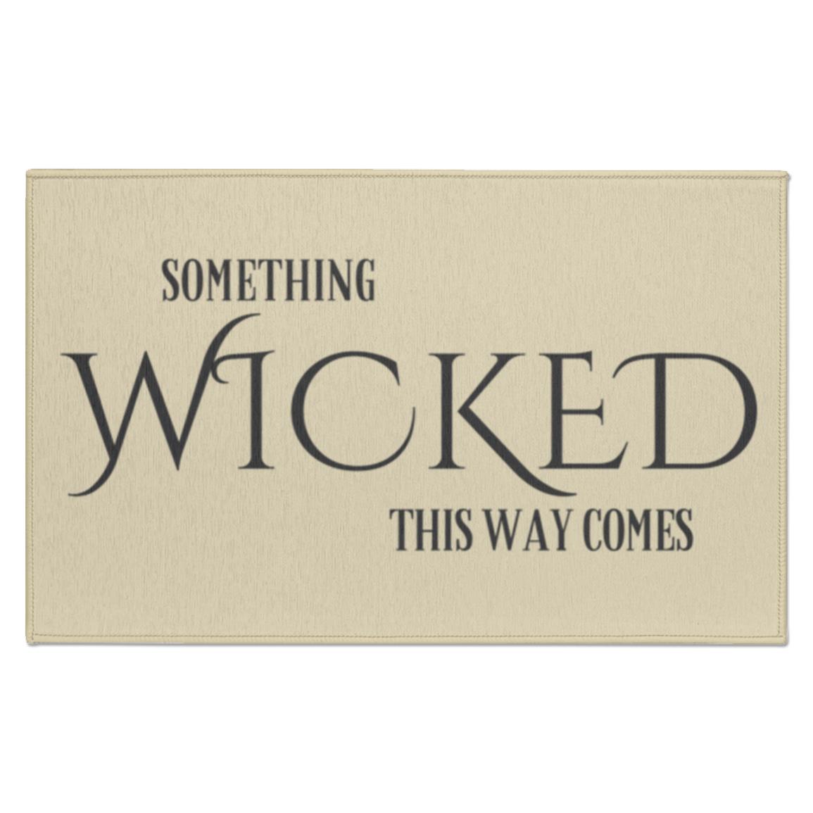 Something Wicked This Way Comes Indoor Halloween Mat | Halloween Decoration