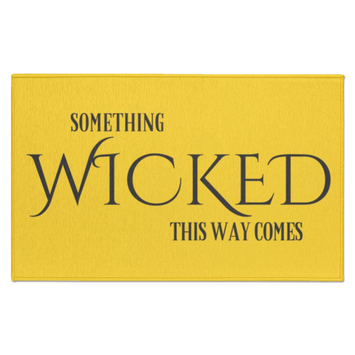 Something Wicked This Way Comes Indoor Halloween Mat | Halloween Decoration