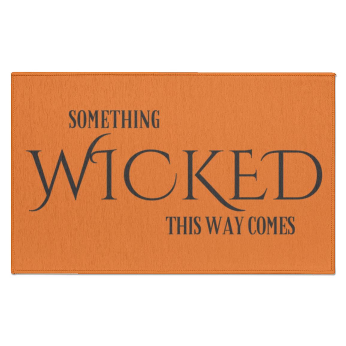 Something Wicked This Way Comes Indoor Halloween Mat | Halloween Decoration