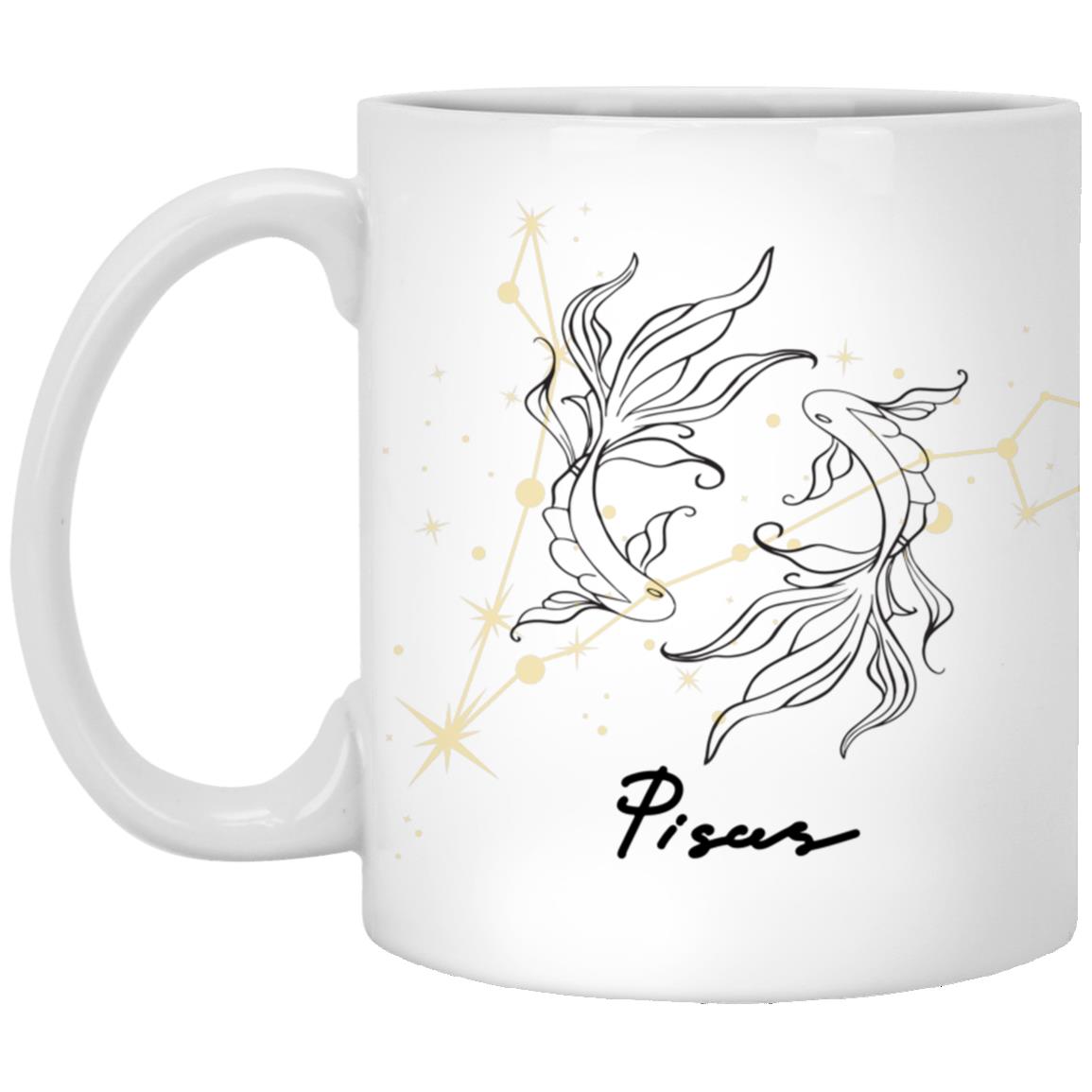 Pisces Zodiac Magic Mug | Perfect Birthday Gift