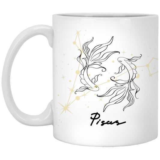 Pisces Zodiac Magic Mug | Perfect Birthday Gift