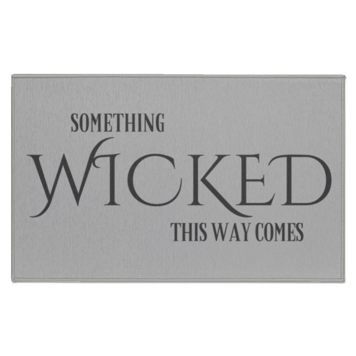 Something Wicked This Way Comes Indoor Halloween Mat | Halloween Decoration