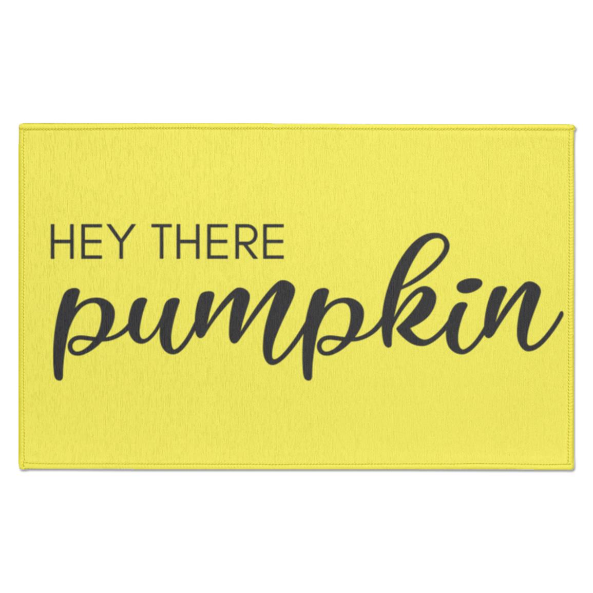 Hey There Pumpkin Indoor Halloween Mat | Halloween Decor | Halloween Decoration