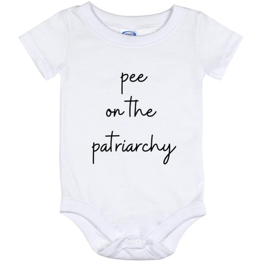 Pee On The Patriarchy Funny Baby Onesie 12 Month