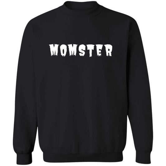 Hallows Eve MOMSTER Crewneck Pullover Sweatshirt | Perfect Gift for Mom | Perfect Halloween Shirt for Moms | Mom Fall Apparel