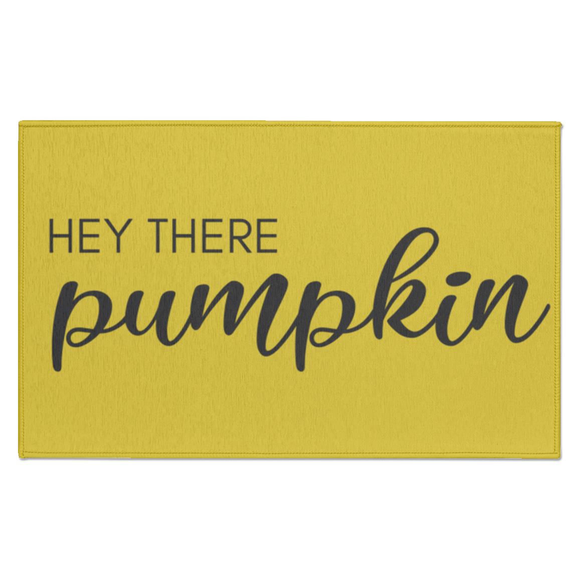 Hey There Pumpkin Indoor Halloween Mat | Halloween Decor | Halloween Decoration