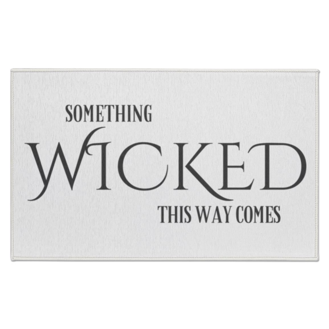 Something Wicked This Way Comes Indoor Halloween Mat | Halloween Decoration