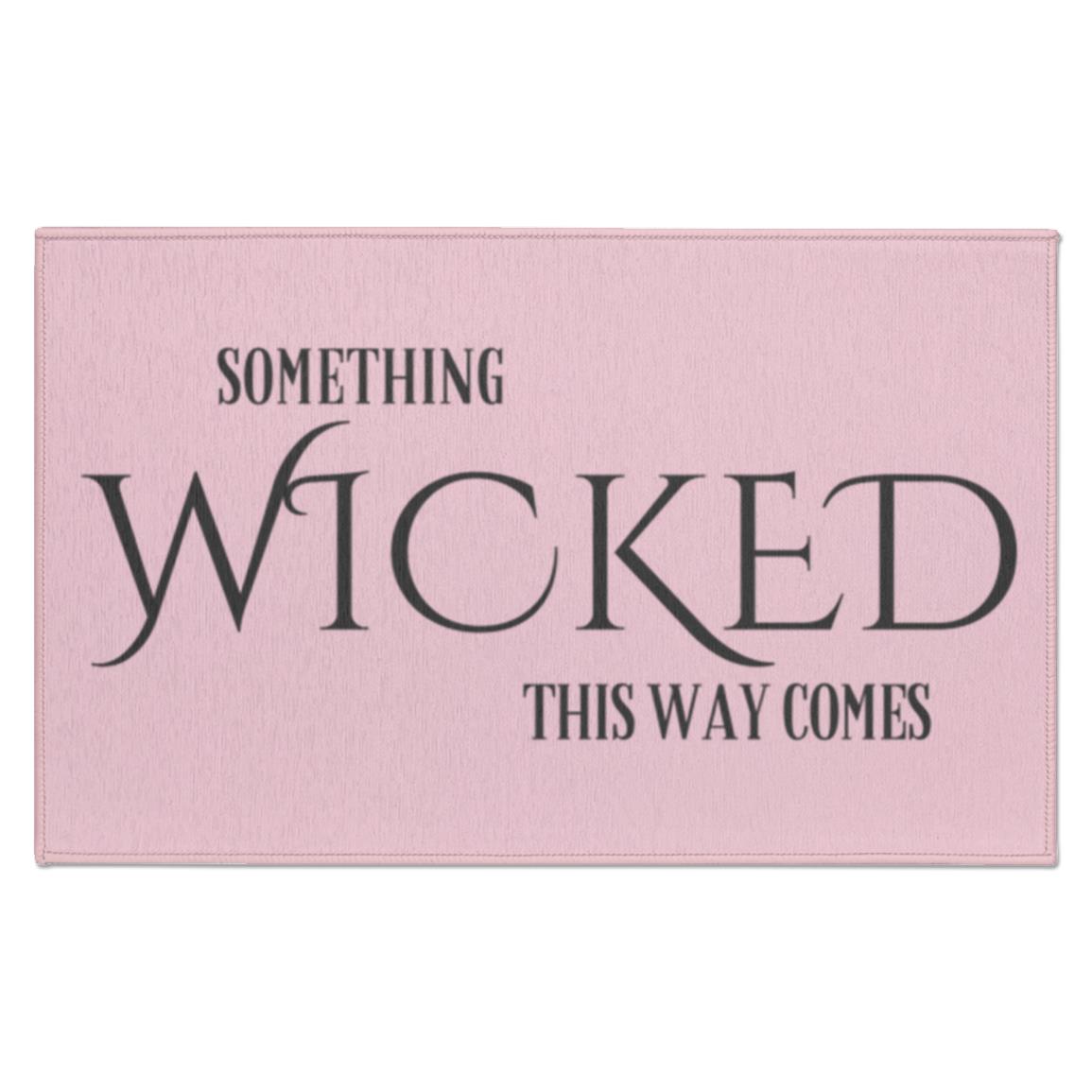 Something Wicked This Way Comes Indoor Halloween Mat | Halloween Decoration