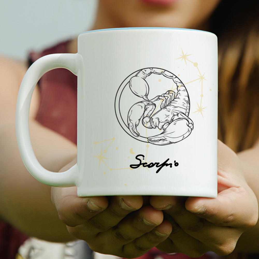 Scorpio Zodiac Magic Mug | Perfect Birthday Gift